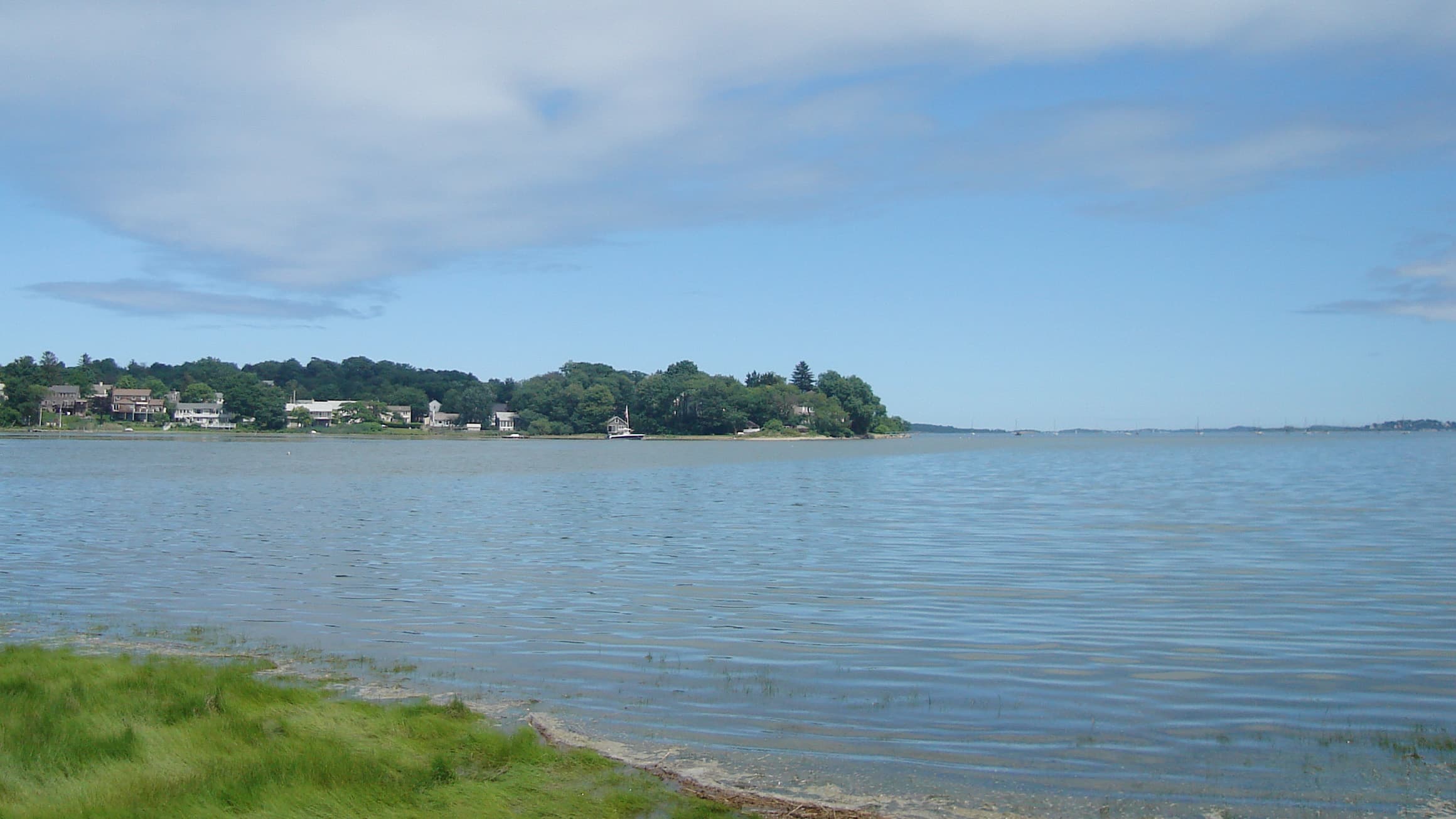 Quincy Bay and Boston Harbor waterfront
